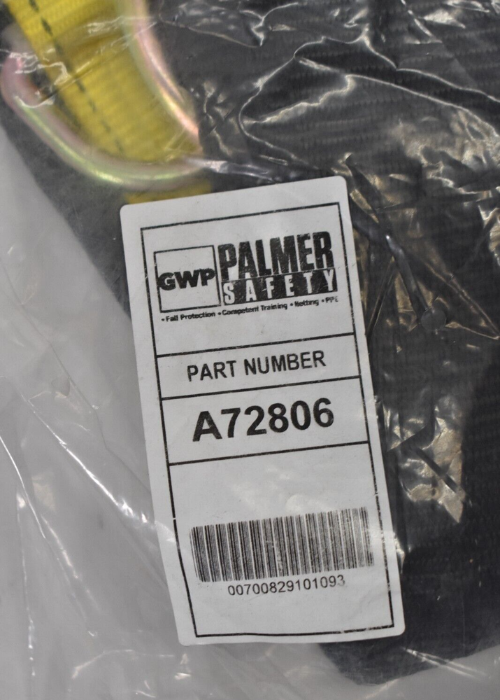 GWP Palmer Safety Anchorage Strap Harness Polyester A72806 Replacement