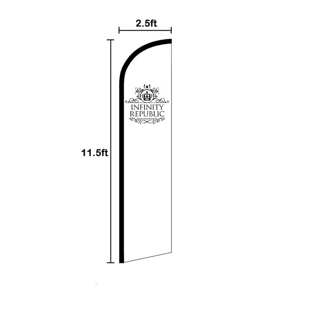 We Finance Windless Swooper Flag Financing