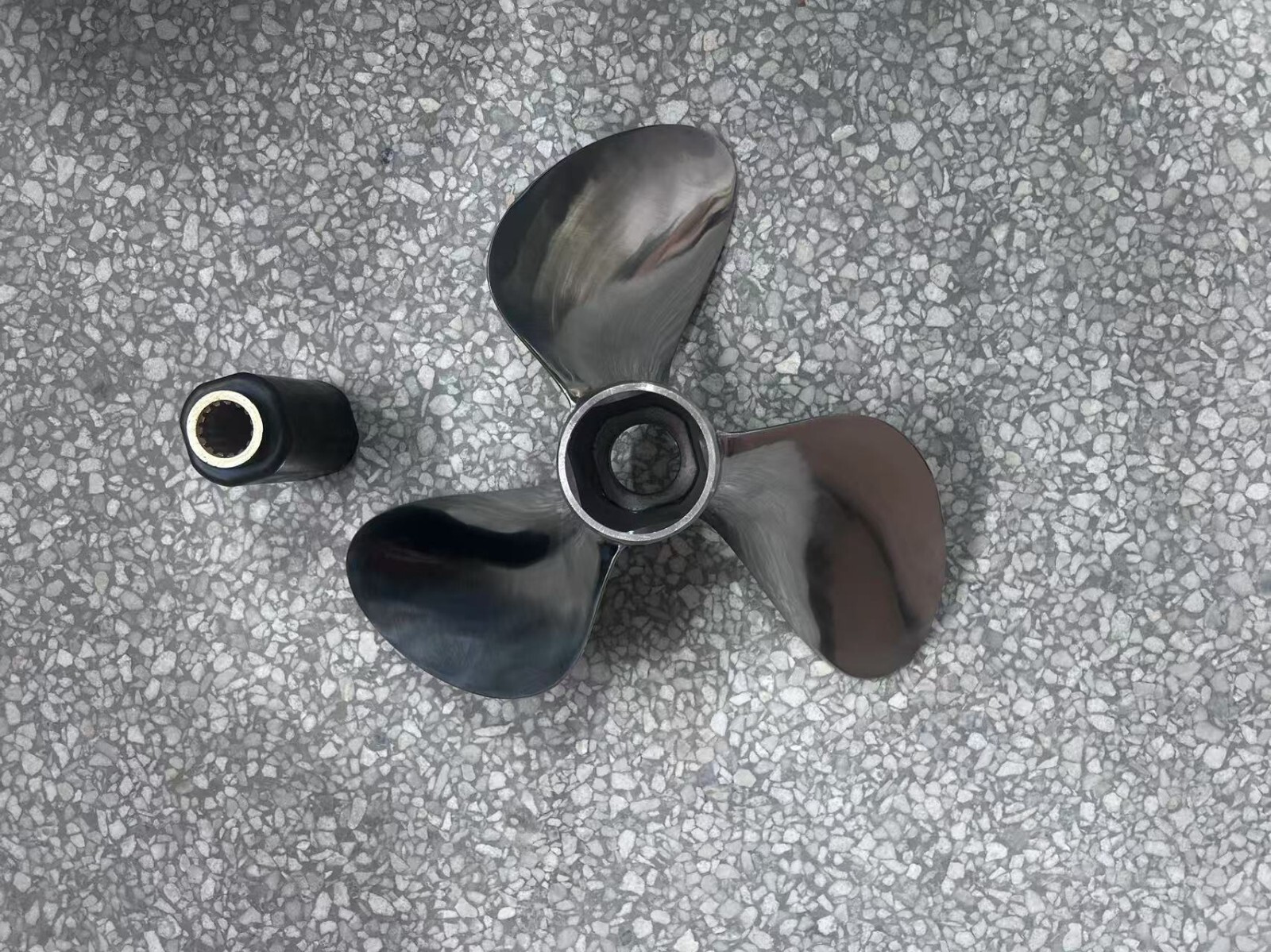 13.75*23P SRX Stainless Outboard Boat propeller for Yamaha 50-130HP 15tooth