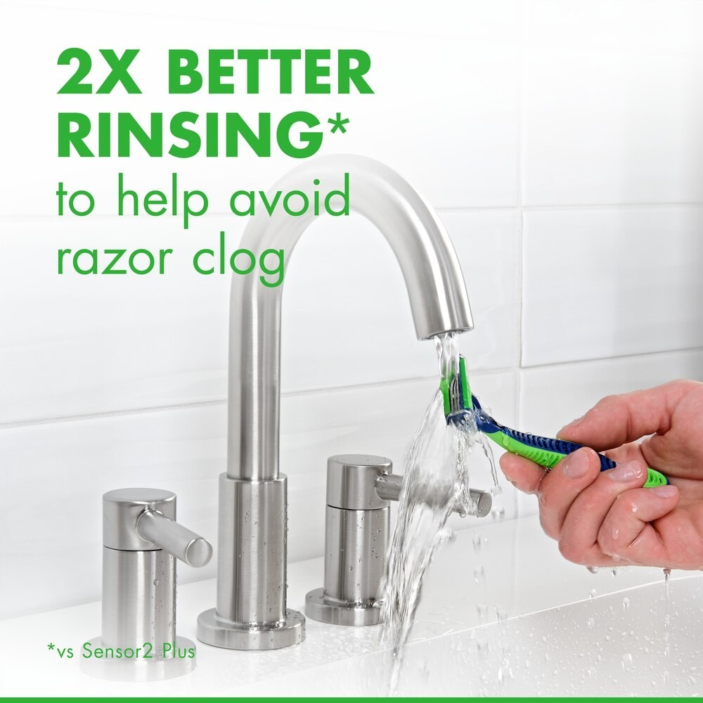 Gillette Sensor3 Triple Blade Sensitive 4 Count Disposable Razor