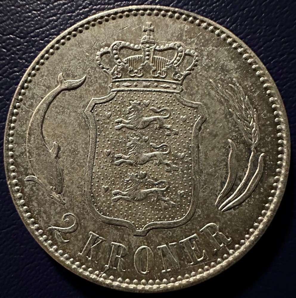 Denmark 2 kroner 1916