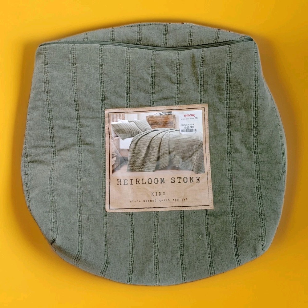 King Size Quilted Comforter Bag With Handle
