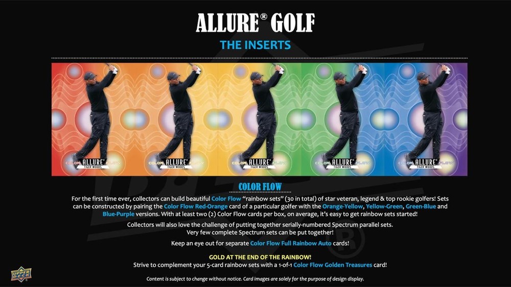 2026 Upper Deck Allure Golf Hobby Box