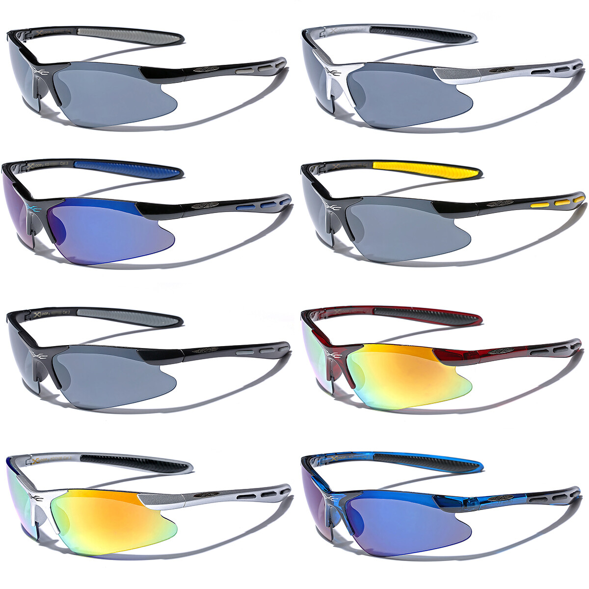 Kids Children Toddlers AGE 3-12 Boys Sport Wraps Baseball Cycling Sunglasses
