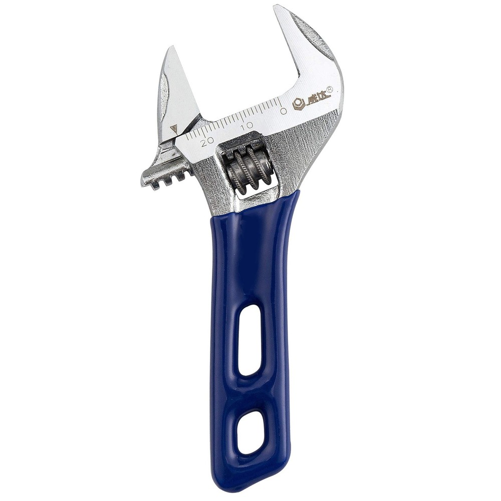 Stubby Adjustable Wrench with Wide Opening,Mini Adjustable Wrench Spanner wit...