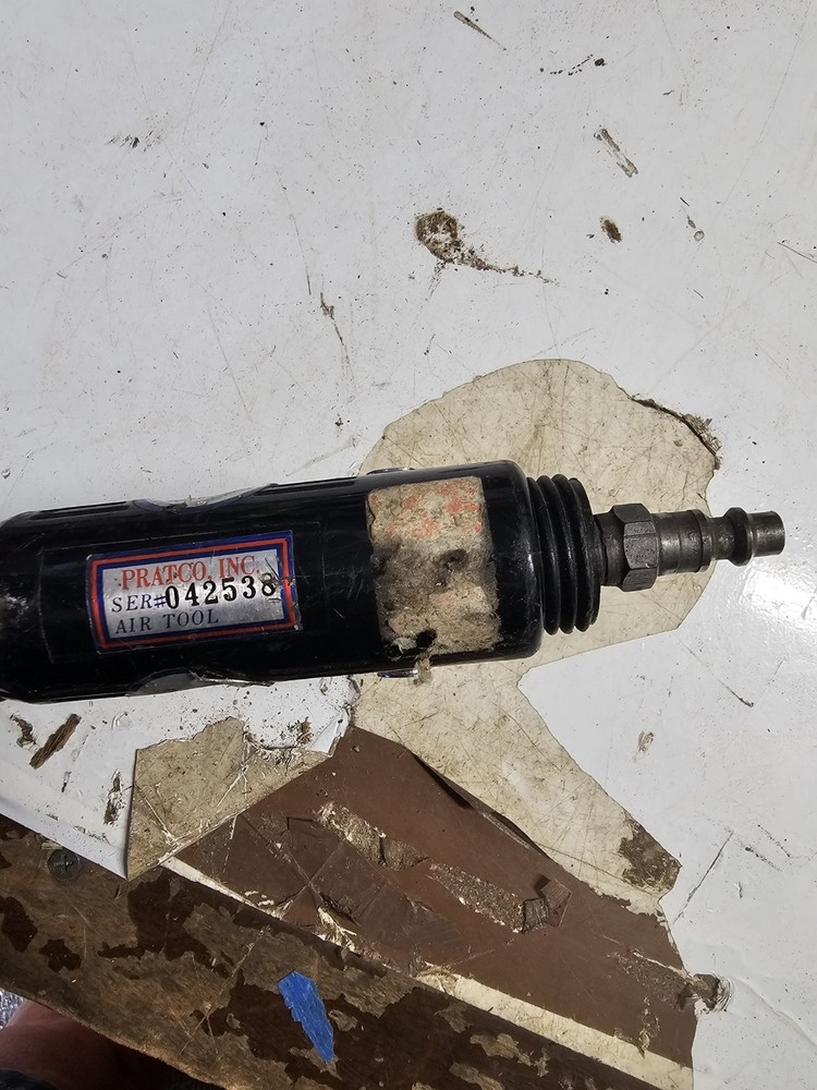 Pratco pneumatic right-angle die grinder,