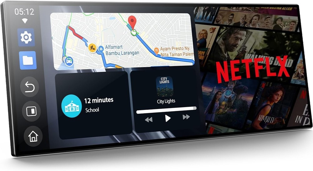 11 Inch Wireless Carplay Screen with Backup Camera