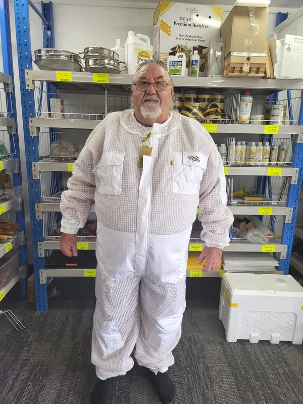 OZ ARMOUR 3 LAYER MESH VENTILATED BEEKEEPING STOUT SUIT