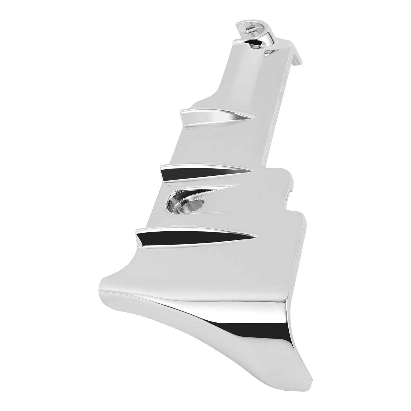 Chrome Rear Cylinder Base Cover Fit For Harley Touring Road King Glide 2009-2016