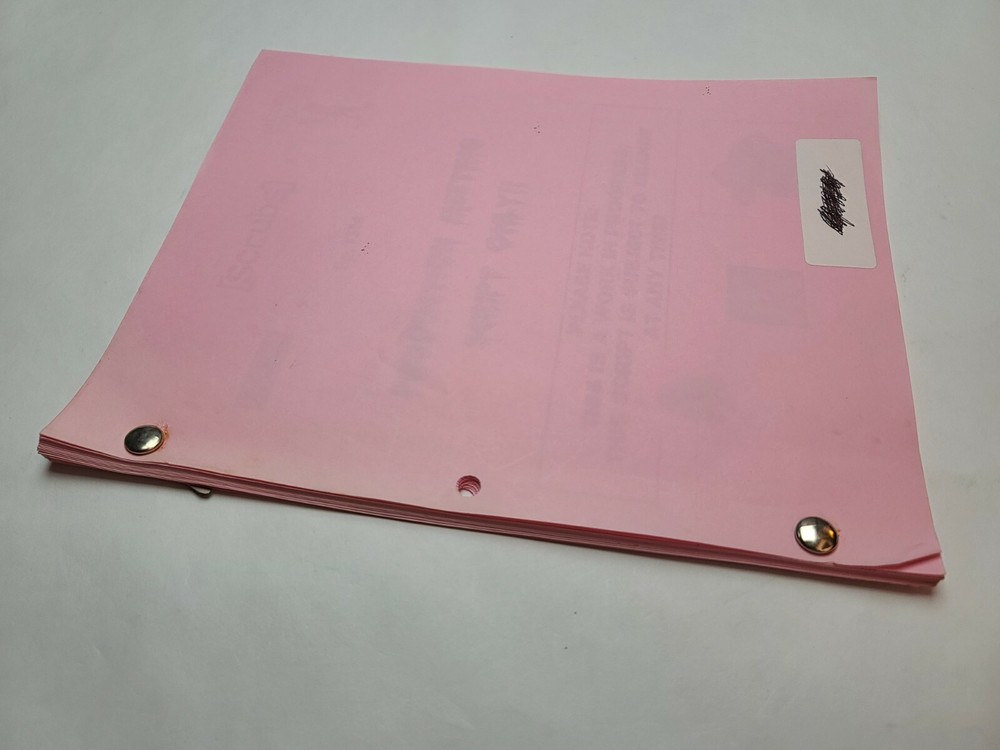 SCRUBS / 2003 TV Script, Judy Reyes & Embeth Davidtz "My Tormented Mentor"