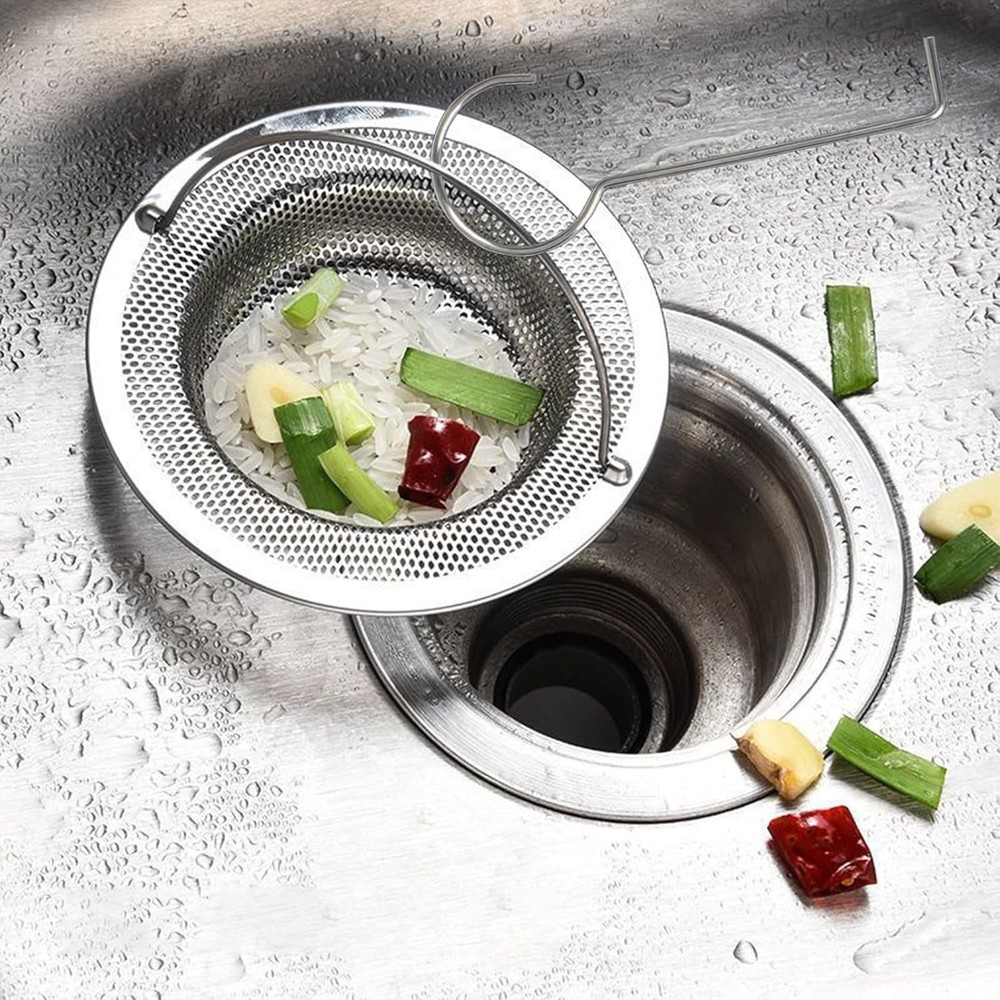 Durable Drain Grate Puller - 2 Pcs Stainless Steel Hooks for Easy Maintenance