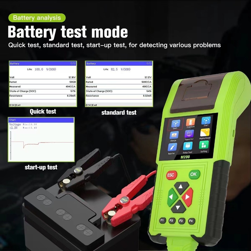2025 JDiag M200 Motorcycle Diagnostic Tool Moto Fault Code Reader OBD2 Scanner