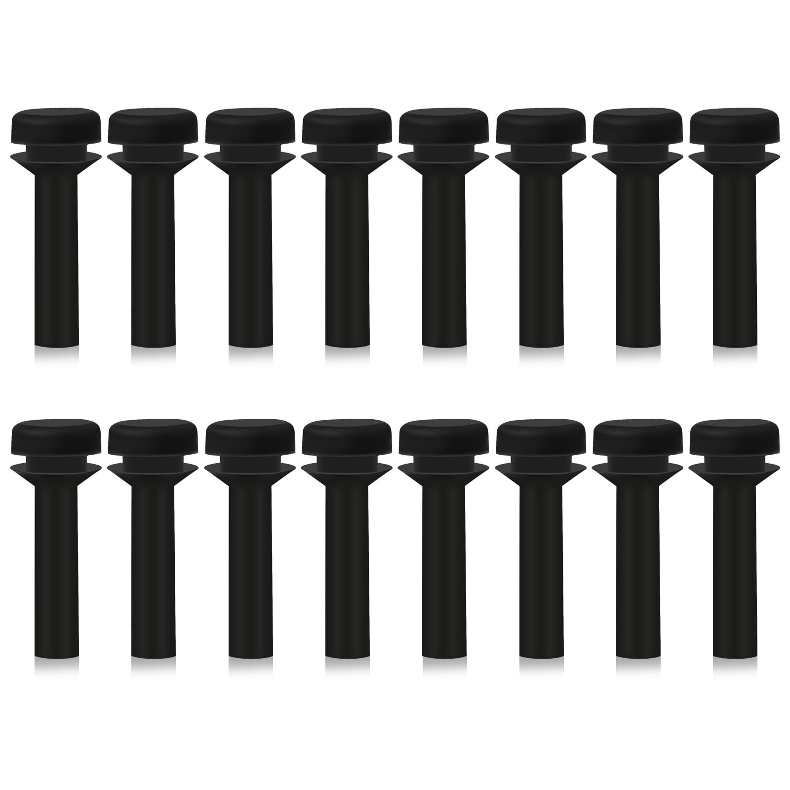16 Pack WB02X24790 Stove Grate Rubber Feet Replacement for GE Gas Stove Range...