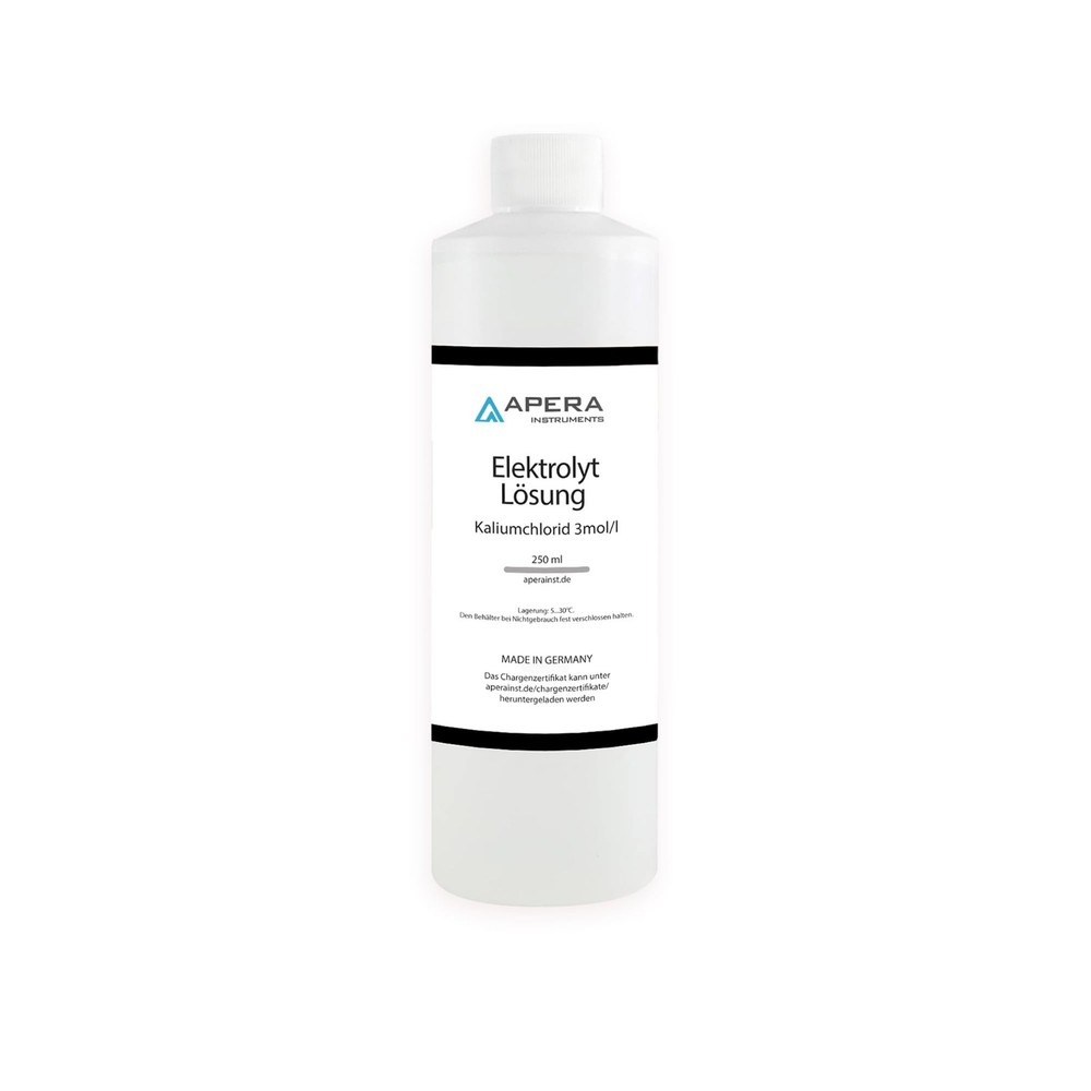 Apera Instruments 3M KCL Storage Soaking Solution (8 oz.) for pH and ORP Elec...