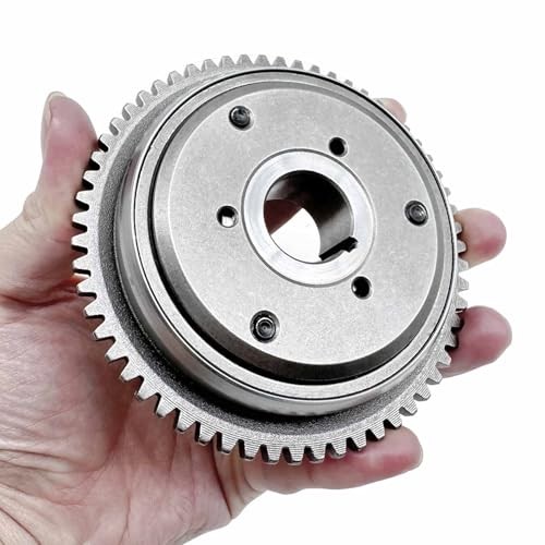 4PCS Starter Clutch Kit Flywheel Puller & Nut + Clutch Lock Spanner Tool for