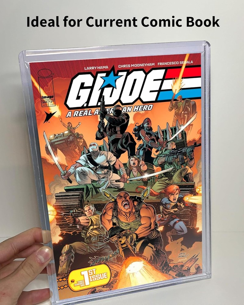 Comic Book Top Loaders for Current, Toploader Hard Sleeves Holder for Comic Book