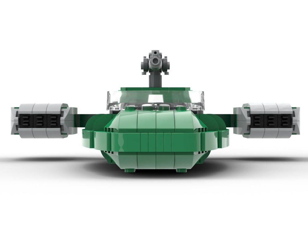 Star Wars Naboo Flash Speeder MOC PDF instruction ONLY, NO BRICKS BRICKMANstudio