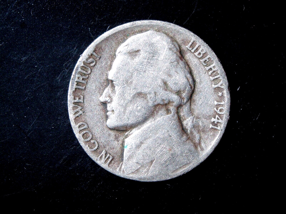 1941  JEFFERSON NICKEL #1