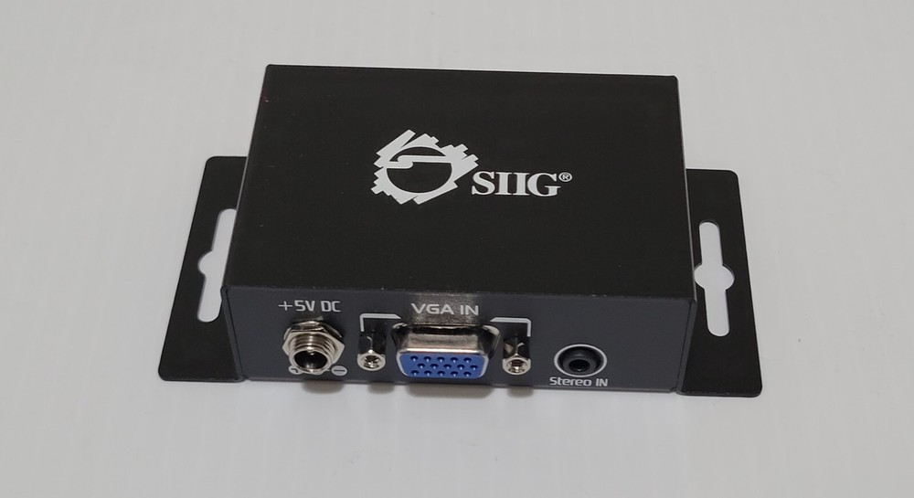SIIG VGA & Audio CAT5 Extender Long Range