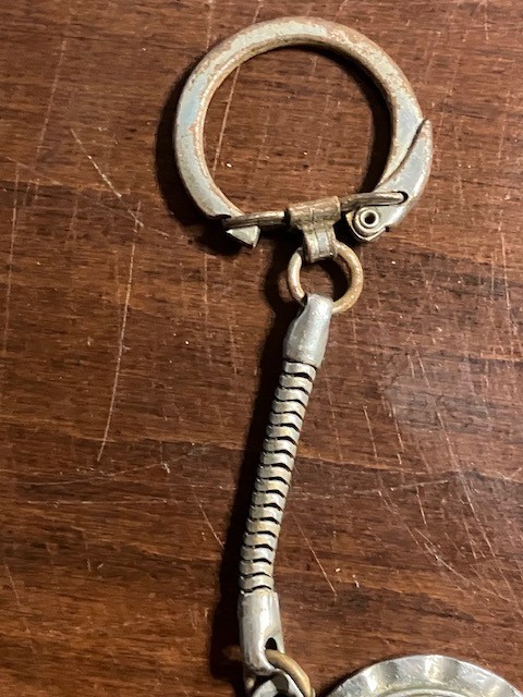 Vintage Buick Triple Shield Keychain