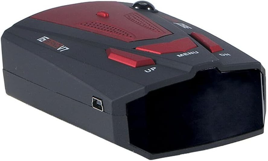 Advanced 16 Band Car Radar Detector with LED Display & Quick Response System