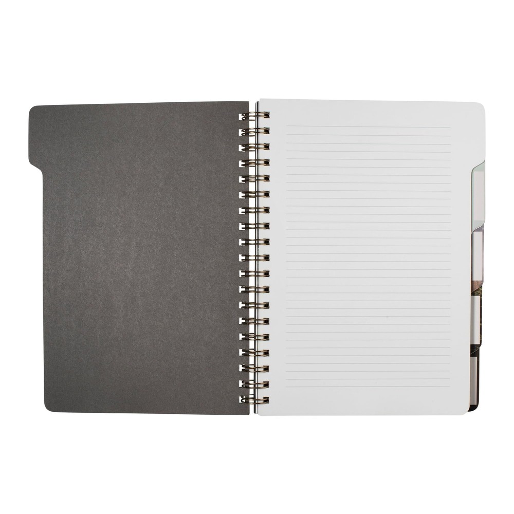 Studio Large Tab Notebook,"Naturalist Notes", Flexible Paperback Cover, 5 Sub...