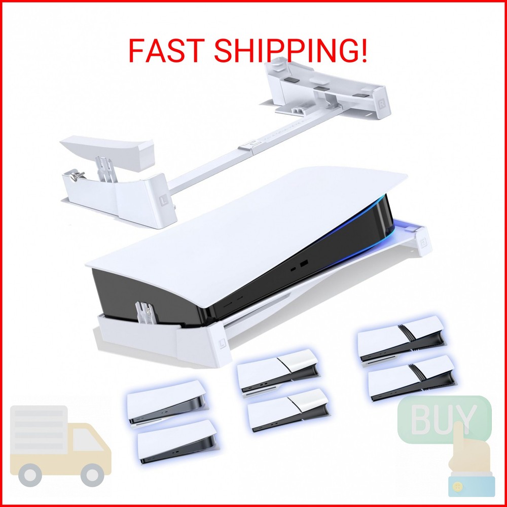 OIVO PS5/Slim/Pro Horizontal Stand for Disc & Digital Console, Stable PS5 Access