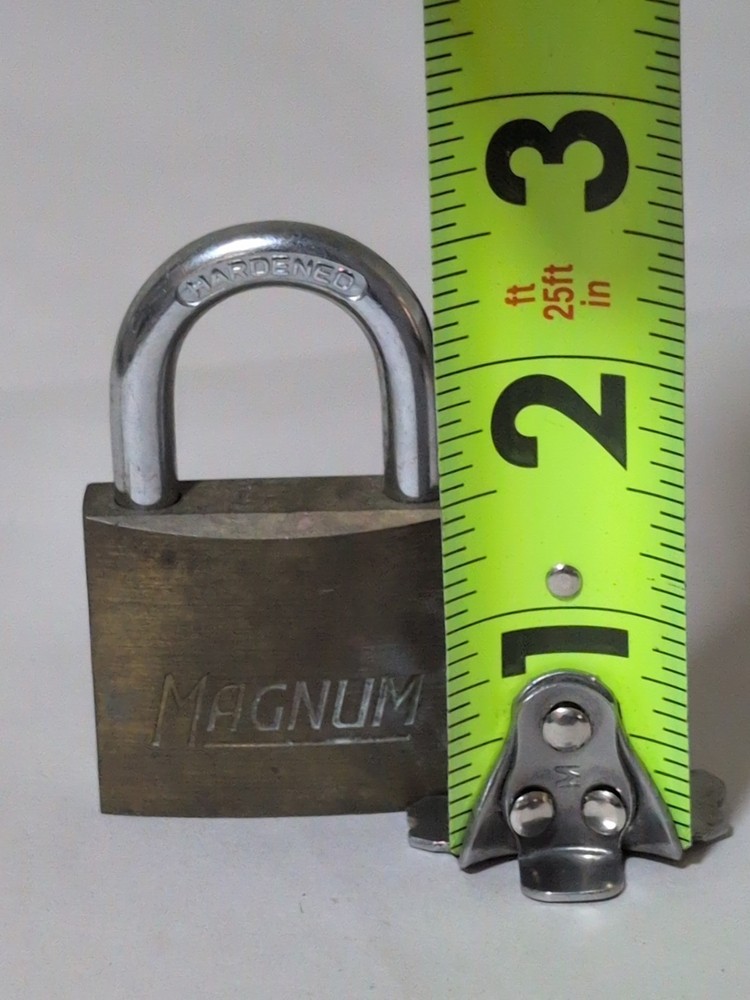 Magnum Master Lock # 240 Metal/ Brass?