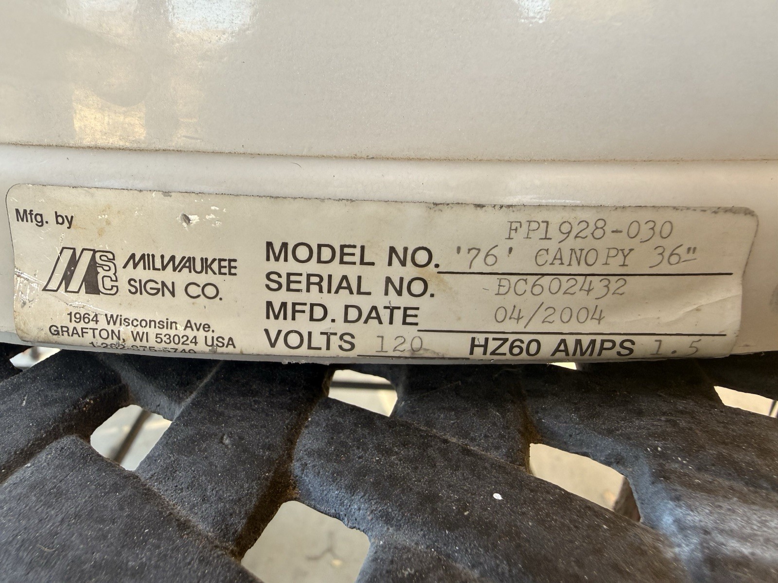 Union 76 Gas Station Lighted Sign Original