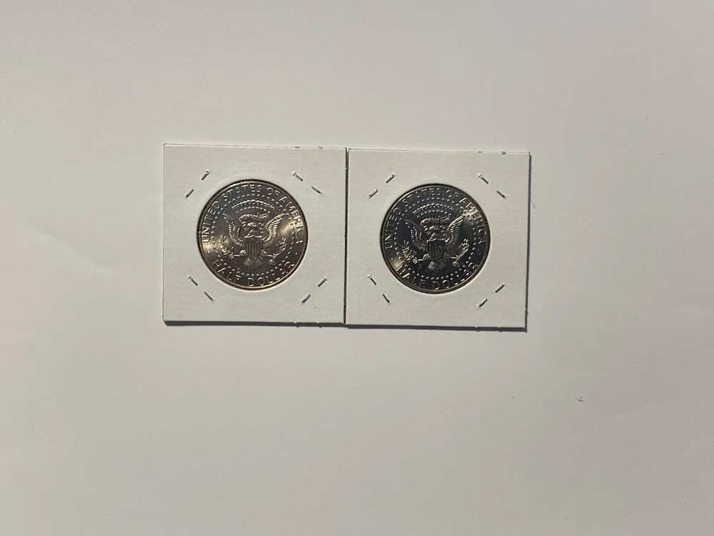 2002 P&D KENNEDY HALF DOLLAR Set (2 COIN SET) Uncirculated.