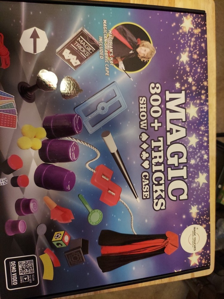Premium Magic Trick Set  300+  MAGIC TRICKS Plus Cape