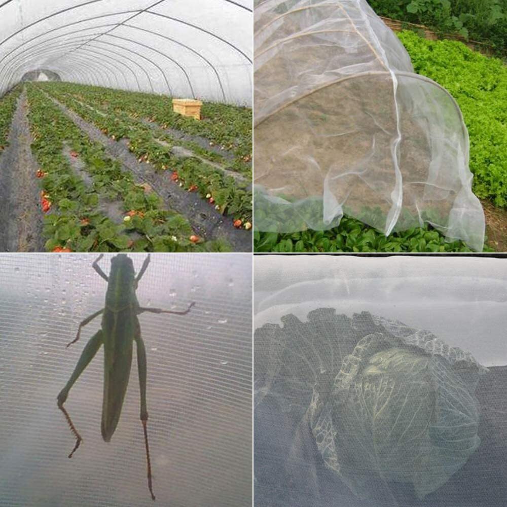 20~50ft Mosquito Garden Bug Insect Netting Barrier Bird Net Plant Protect Mesh