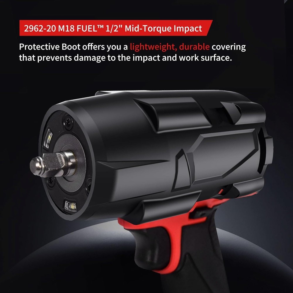 Flexible Rubber Protective Sleeve for M18 FUEL Tools - Engineered for Impact