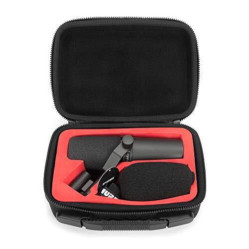ANALOG CASES Shure SM7B / MV7 Case - Custom-Fitted Compact PULSE Hard Case for