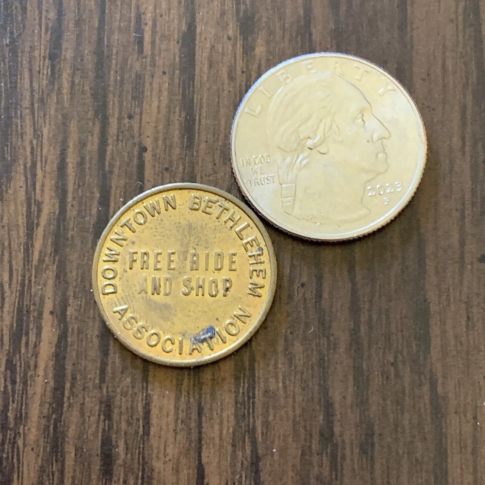 Downtown Bethlehem Association Parking Token