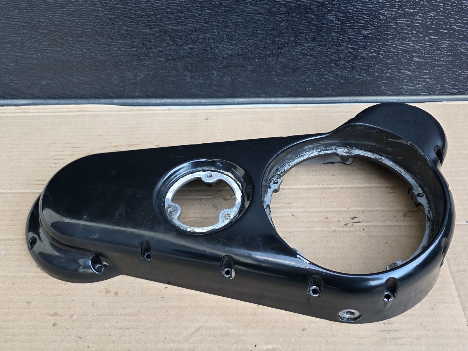 2002 & 2003 Indian Gilroy Scout Engine Outer Primary Clutch Housing Cover Black