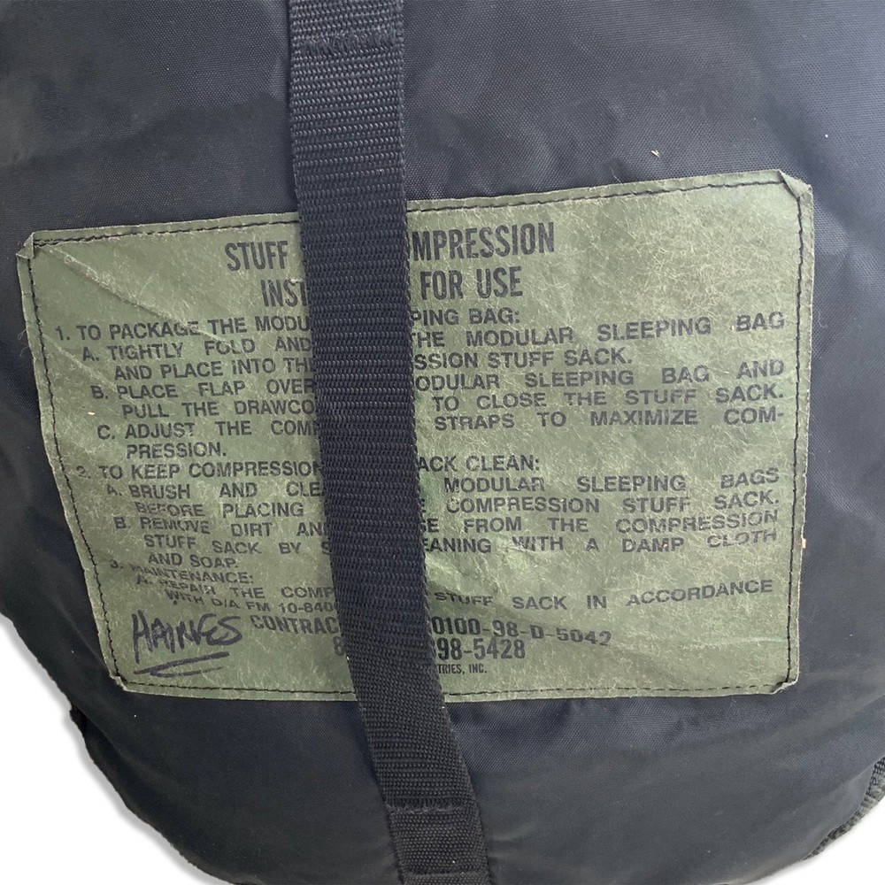 3-PIECE SLEEPING BAG SYSTEM (Bivy, Intermediate Bag, Compression Stuff Bag)