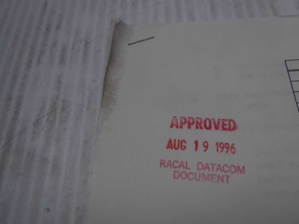 PTT 5260 Acceptance Test Procedure Manual