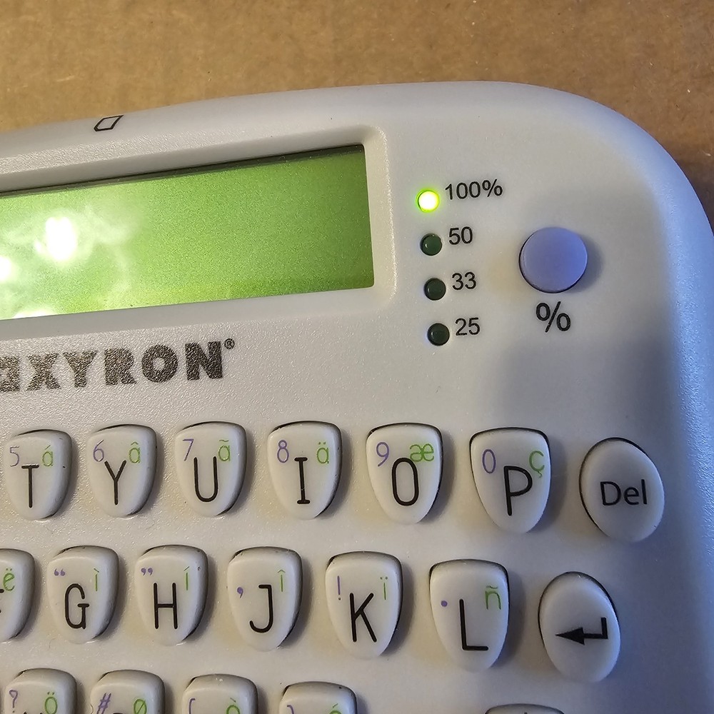 Xyron Design Disc Maker 48371 For The Xyron Design Runner *Missing Disc*