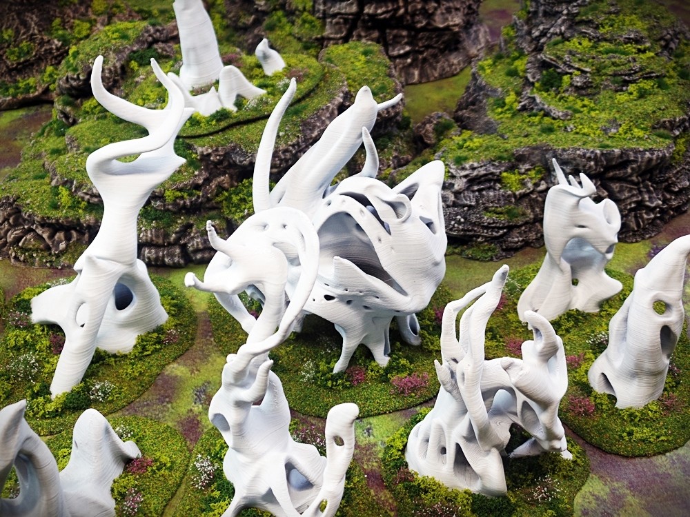 "Spike Deluxe" Ghost Stone - Tabletop Wargaming, D&D 3D printed scatter terrain