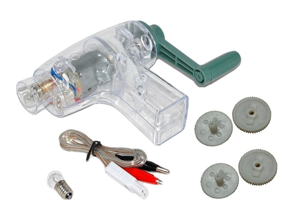 Hand Generator with Two Replacement Gear Sets