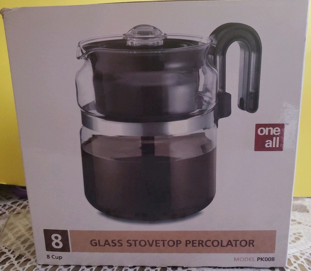 Medelco Cafe Brew Stovetop Coffee Percolator