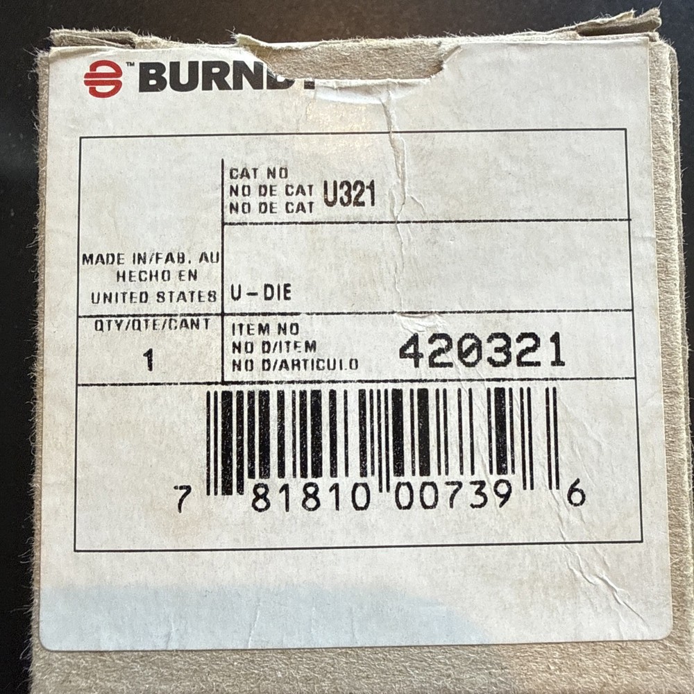 Burndy U321