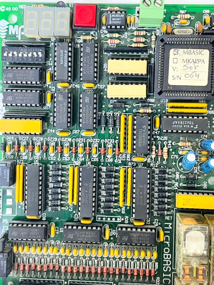 MicroBasic Industrial Relay Control PCB