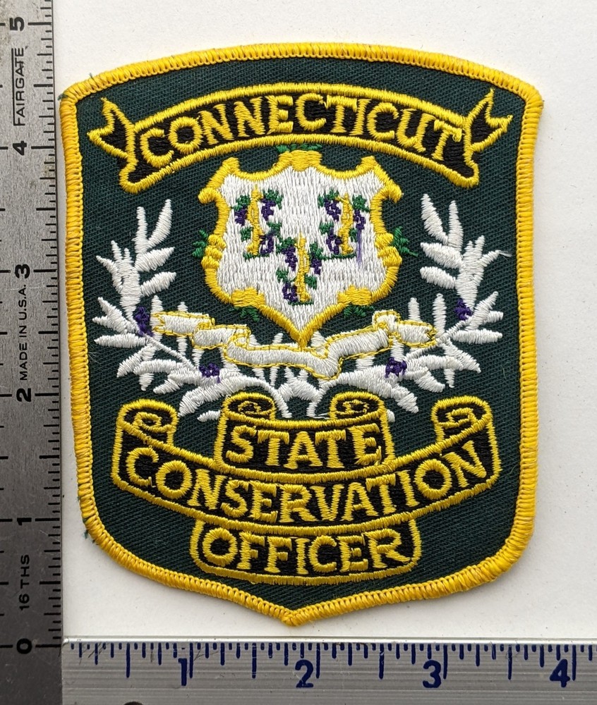 CONNECTICUT STATE CONSERVATION OFFICER PATCH VTG