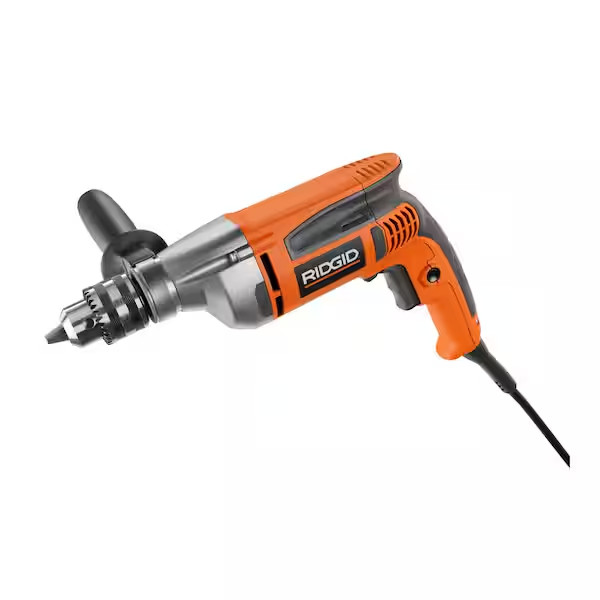 Ridgid 8 Amp Corded 1/2 in. Heavy-Duty Variable Speed Reversible Drill