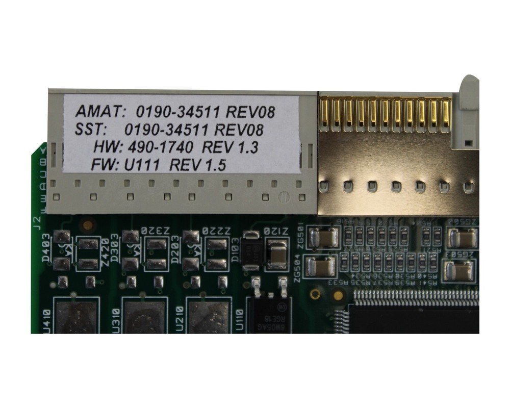 AMAT APPLIED MATERIALS 0190-34511 PCB DEVICENET SCANNER SINGLE CHANNEL