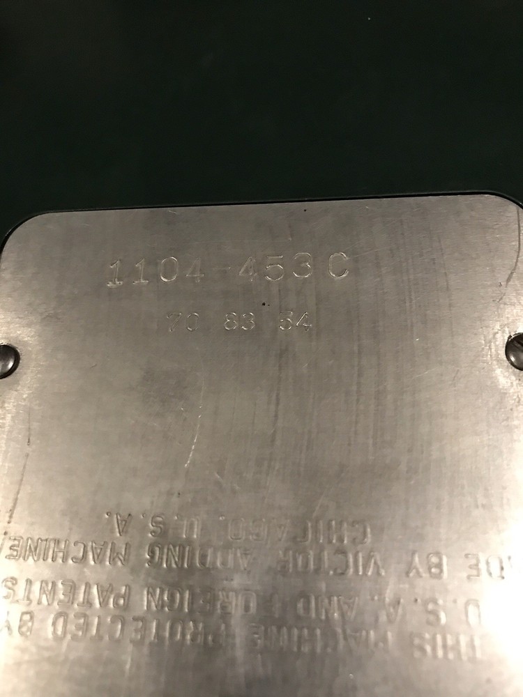 Vintage Victor Electric Adding Machine Works!