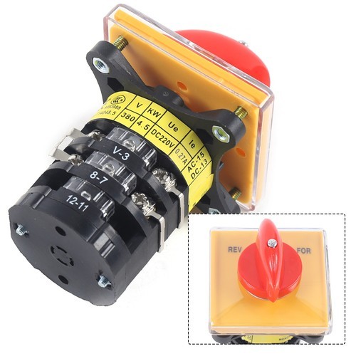 3 Phase Milling Machine Part Forward For AC 50-60HZ Reverse Motor Mill Switch