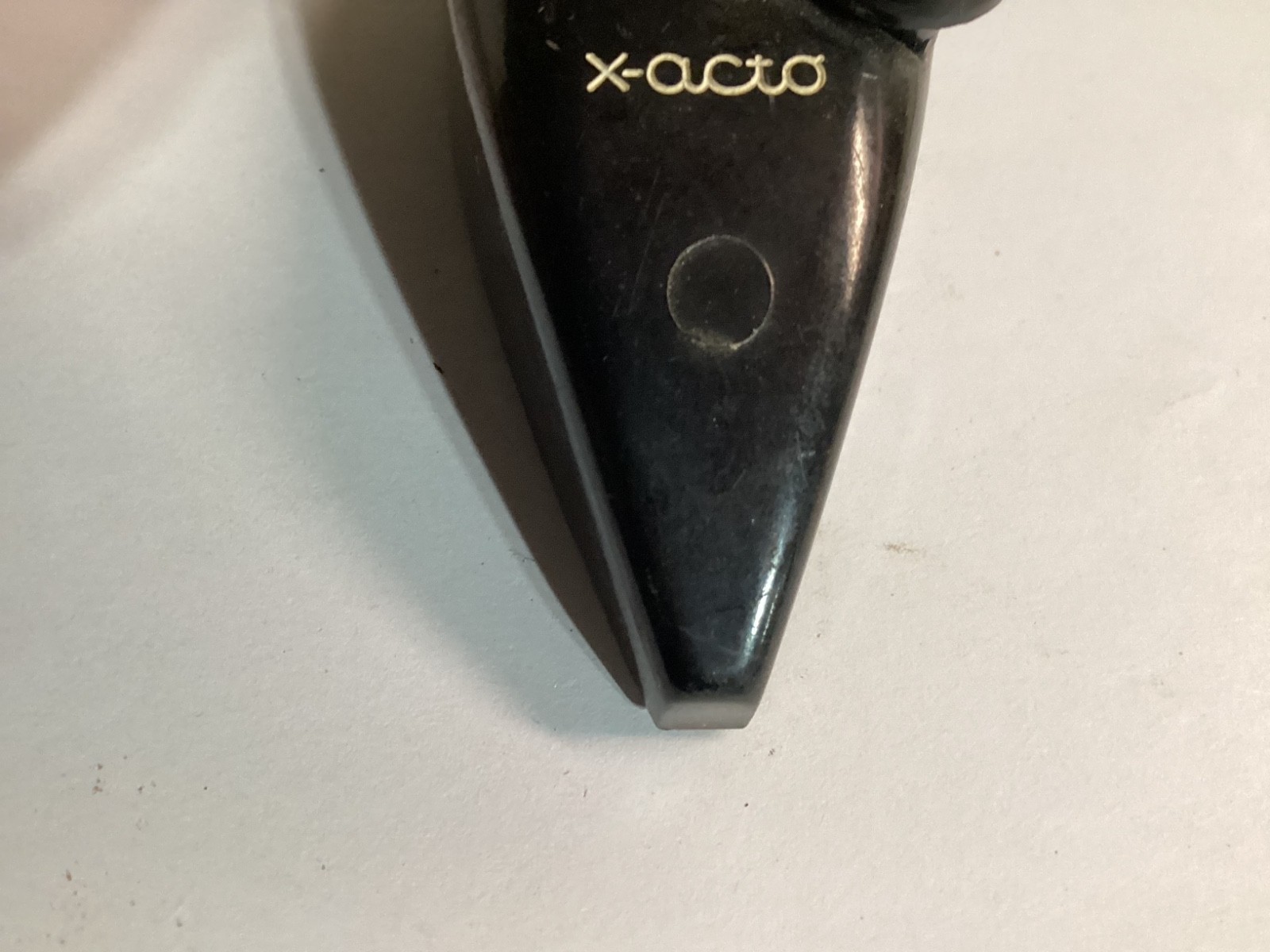 X-Acto Palm Mat Cutter Plane Bakelite about 3.5” inches long in vgc vintage vgc